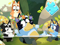 თამაში Jigsaw Puzzle: Bluey Pool Spa ონლაინ