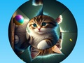 თამაში მრგვალი Jigsaw Puzzle შეაგროვეთ სურათები საყვარელი კნუტებით  ონლაინ