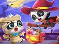 თამაში Jigsaw Puzzle: Baby Panda Halloween ონლაინ