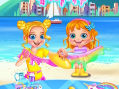 თამაში Rainbow Glitter Slime ონლაინ