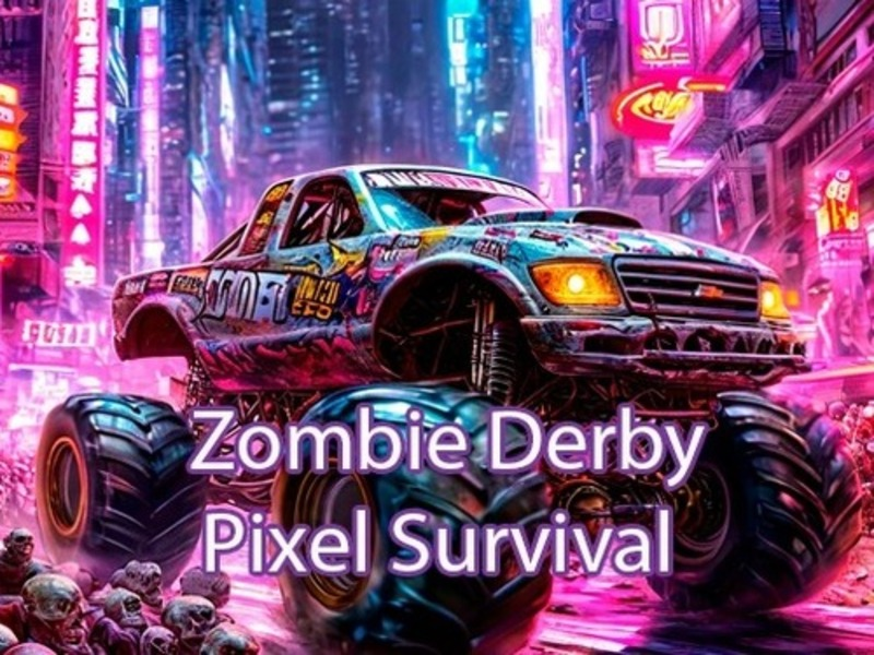 თამაში Zombie Derby Pixel Survival ონლაინ