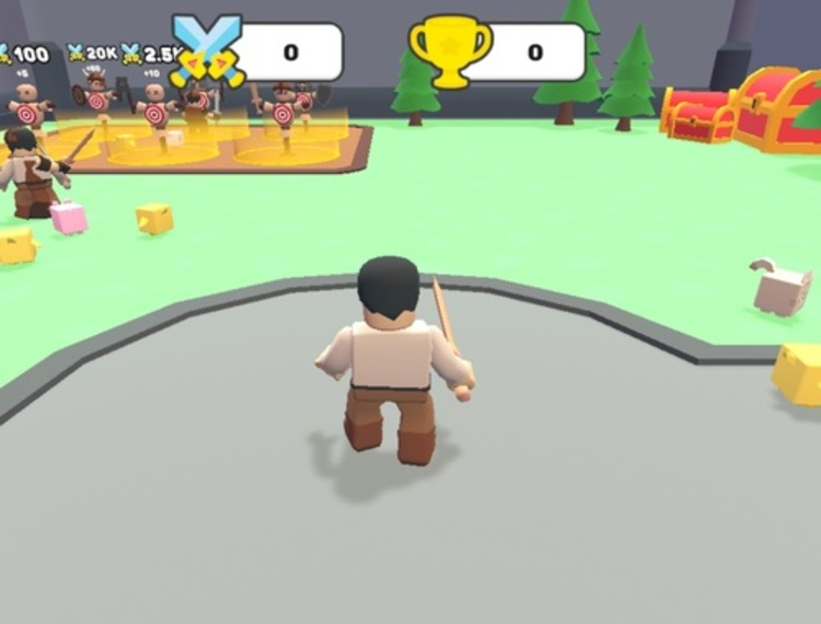 თამაში Robby Battle Arena ონლაინ