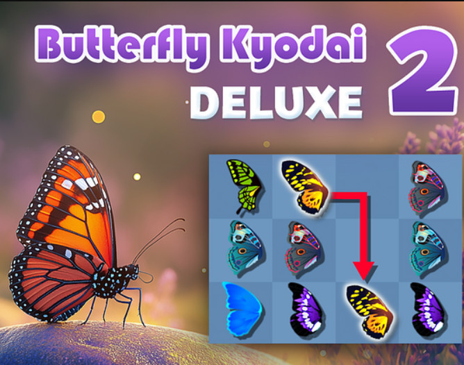 თამაში პეპელა Kyodai Deluxe 2  ონლაინ
