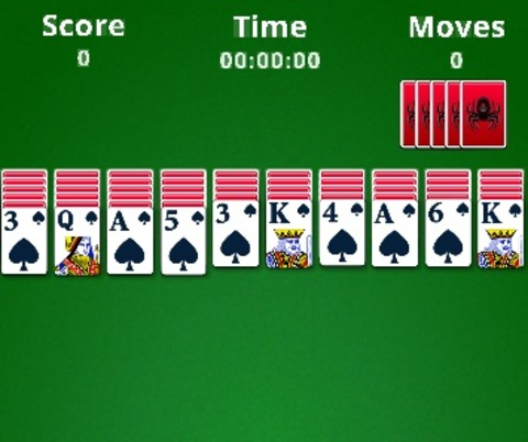 თამაში Spider Solitaire ონლაინ