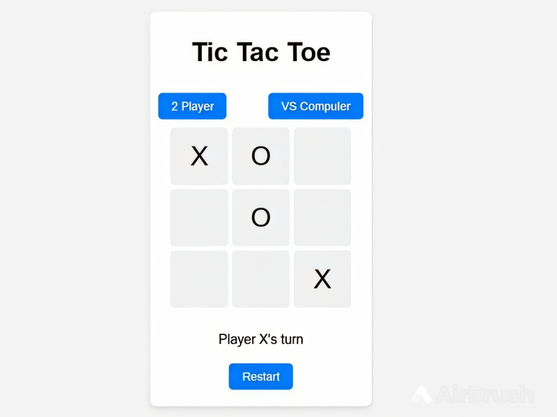 თამაში კლასიკური Tic-tac-toe  ონლაინ