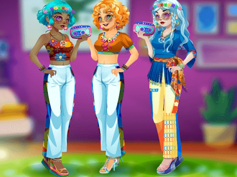 თამაში ონლაინ თამაში Girly Fun Groovy  ონლაინ