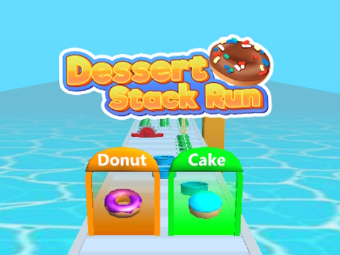 თამაში დესერტი Stack Run  ონლაინ