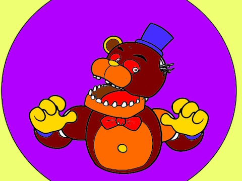 თამაში FNAF საღებარი წიგნი  ონლაინ