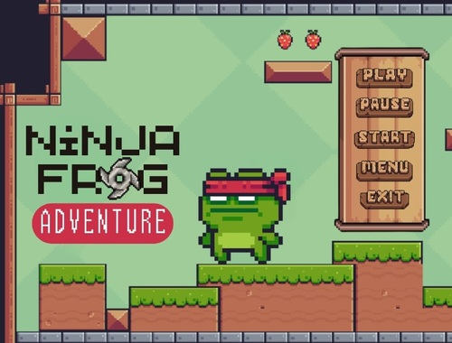 თამაში Ninja Frog სათავგადასავლო  ონლაინ