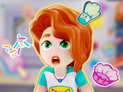 თამაში Jigsaw Puzzle: LEGO Friends Kitchen Пазл: Лего кухня с друзьями  ონლაინ