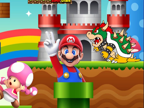 თამაში Super Mario მეხსიერების ბარათის მატჩი  ონლაინ