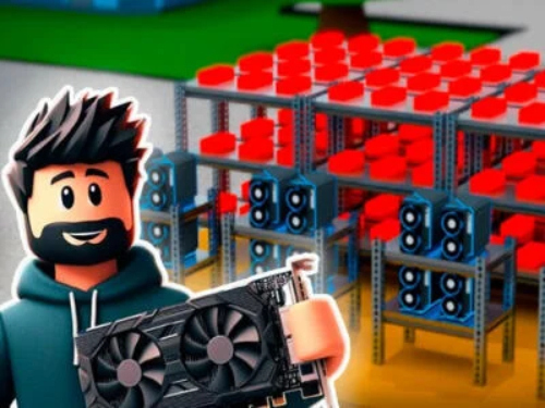 თამაში Roblox: Bitcoin Miner! ონლაინ