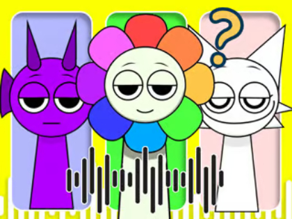 თამაში საბავშვო ვიქტორინა: Sprunki Incredibox Voice Riddle  ონლაინ