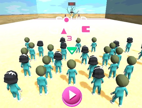 თამაში Squid თამაშის Race 3d  ონლაინ