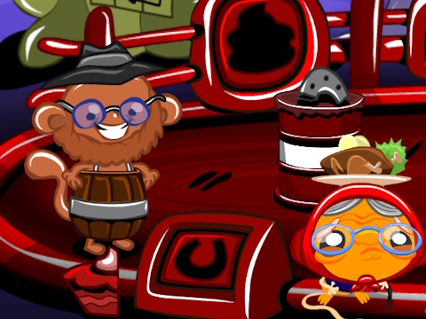 თამაში Monkey Go Happy Stage 908 ონლაინ
