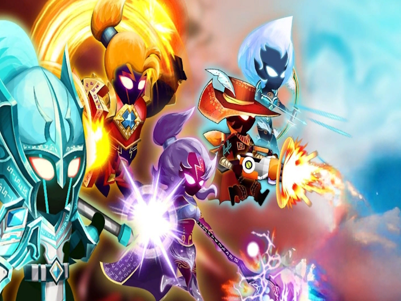 თამაში სტიკმანი საგა: Ninja Shadow Warriors ონლაინ