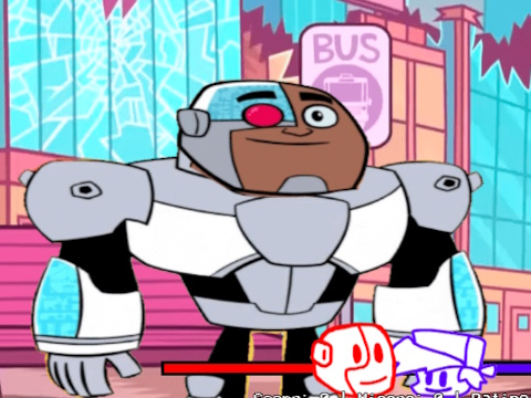 თამაში პარასკევი ღამე Funkin' vs Cyborg: სრული კვირა  ონლაინ