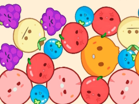 თამაში შერწყმა ხილი Fold the Watermelon Original!  ონლაინ