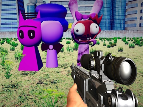 თამაში Sprunki Sniper Squid თამაში  ონლაინ