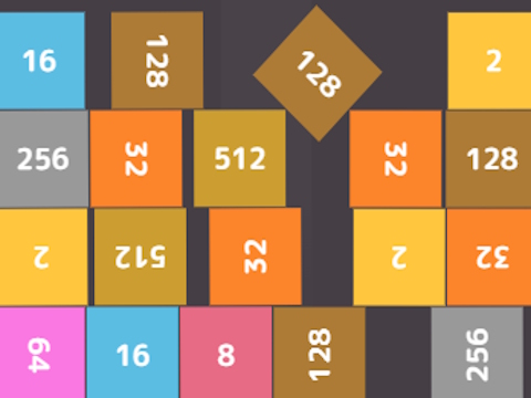 თამაში 2048 კუბურები  ონლაინ