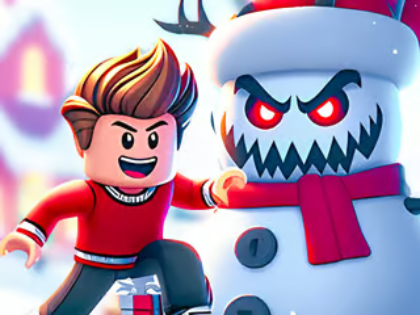 თამაში Jigsaw Puzzle: Roblox Snowball Battle ონლაინ