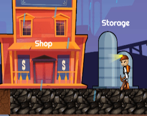 თამაში Dungeon Miner ონლაინ