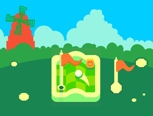 თამაში Pixel Mini Golf ონლაინ