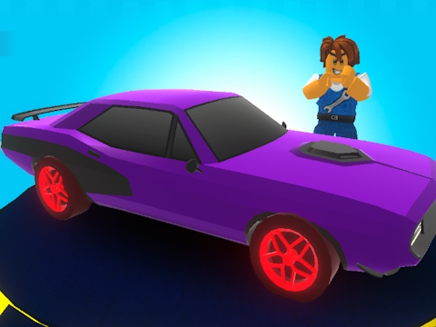 თამაში Epic Car Stunt Race Obby ონლაინ