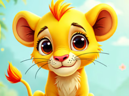 თამაში Jigsaw Puzzle: Baby Simba ონლაინ