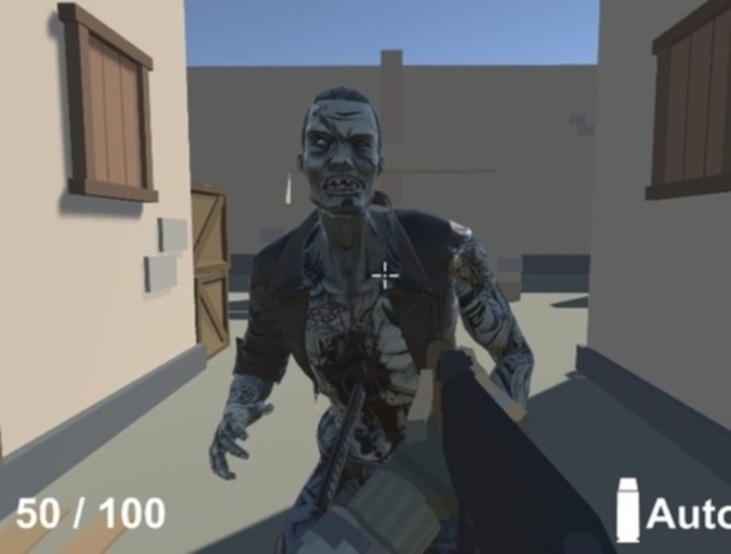 თამაში Zombie fps ონლაინ