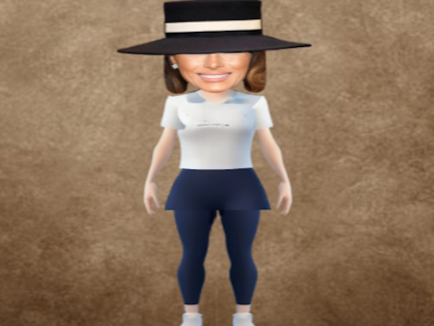 თამაში Melania Hat Antistress თამაში  ონლაინ