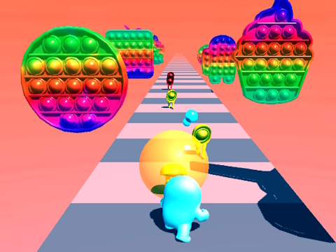 თამაში Bubble Run ონლაინ