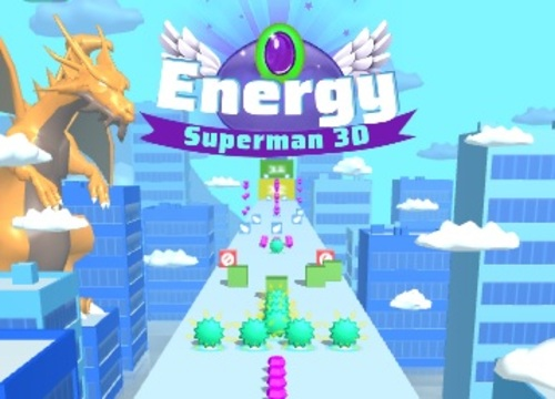 თამაში Energy Superman 3D ონლაინ