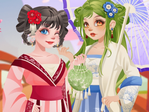 თამაში Girly Spring Hanfu ონლაინ
