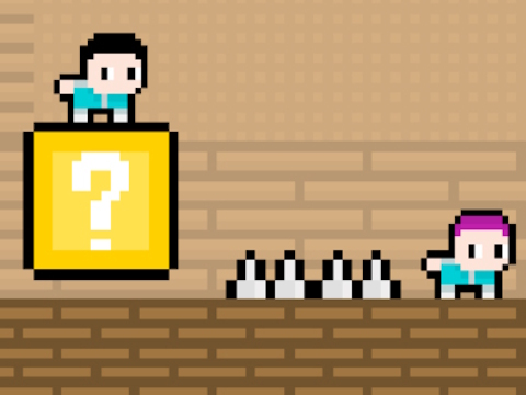 თამაში Pixcade 2 მოთამაშის გაქცევა  ონლაინ