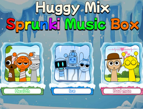 თამაში Huggy Mix Sprunki Music Box ონლაინ