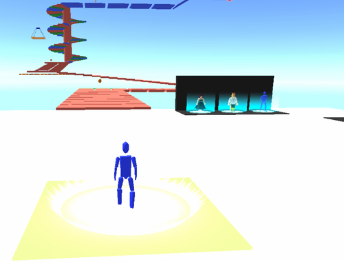 თამაში Easy Obby Parkour ონლაინ