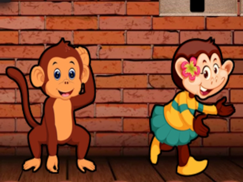 თამაში Playful Monkey Escape ონლაინ
