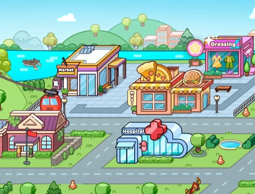 თამაში Avatar World Dream City ონლაინ