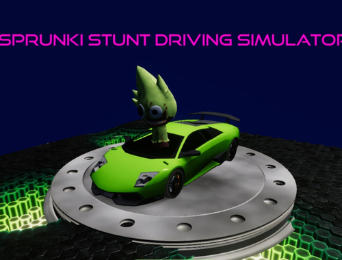 თამაში Sprunki Stunt მართვის სიმულატორი  ონლაინ