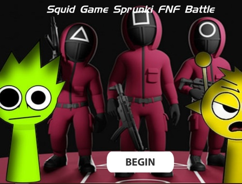 თამაში Squid Game Sprunki FNF ბრძოლა  ონლაინ