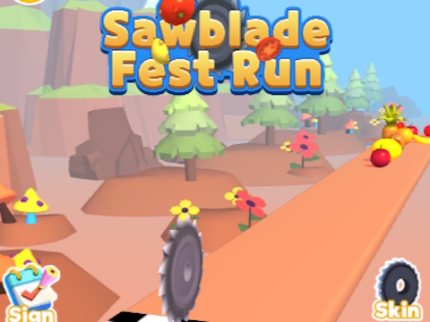 თამაში Sawblade Fest Run ონლაინ