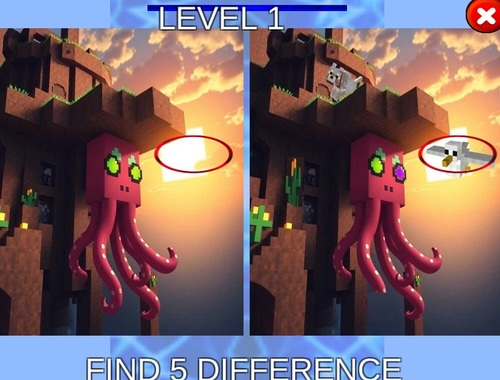 თამაში Minecraft squid ანომალია  ონლაინ