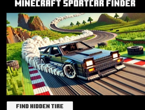 თამაში Minecraft Sportcar Finder ონლაინ