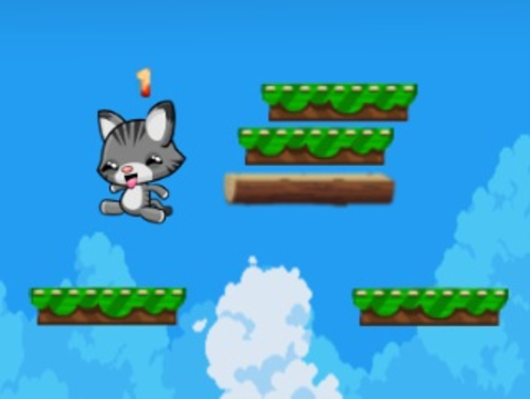 თამაში Kitty Jumper Adventures ონლაინ