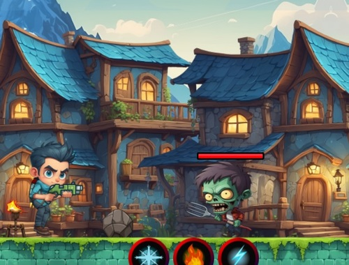 თამაში Zombie Slayer 2 ონლაინ