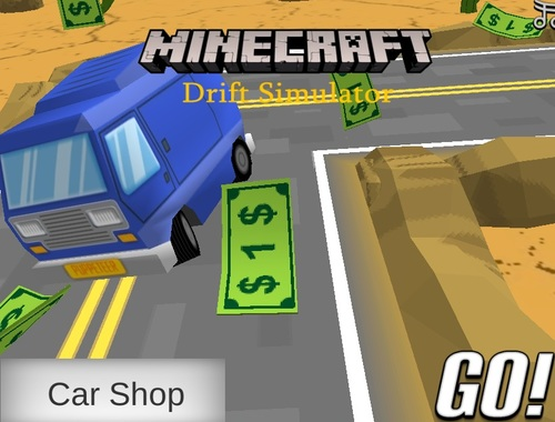 თამაში Minecraft Drift სიმულატორი  ონლაინ