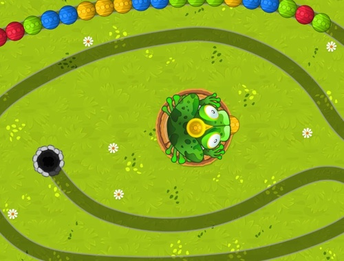თამაში Frogtastic Marble Adventure ონლაინ