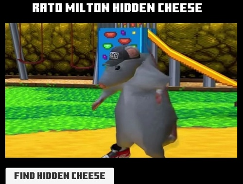 თამაში Rato Milton დამალული ყველი  ონლაინ