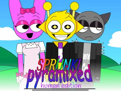 თამაში Sprunki pyramixed: ადამიანის გამოცემა  ონლაინ